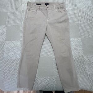 NYDJ Light Beige Skinny Women Jeans ankle 14p